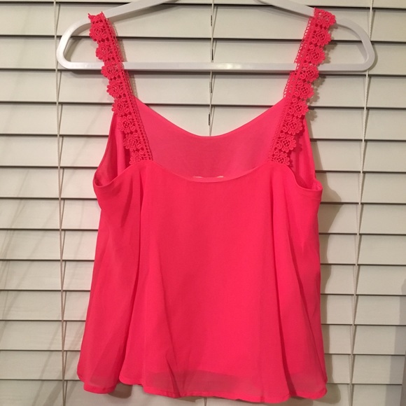 Chic Neon Pink Tank - Picture 2 of 3